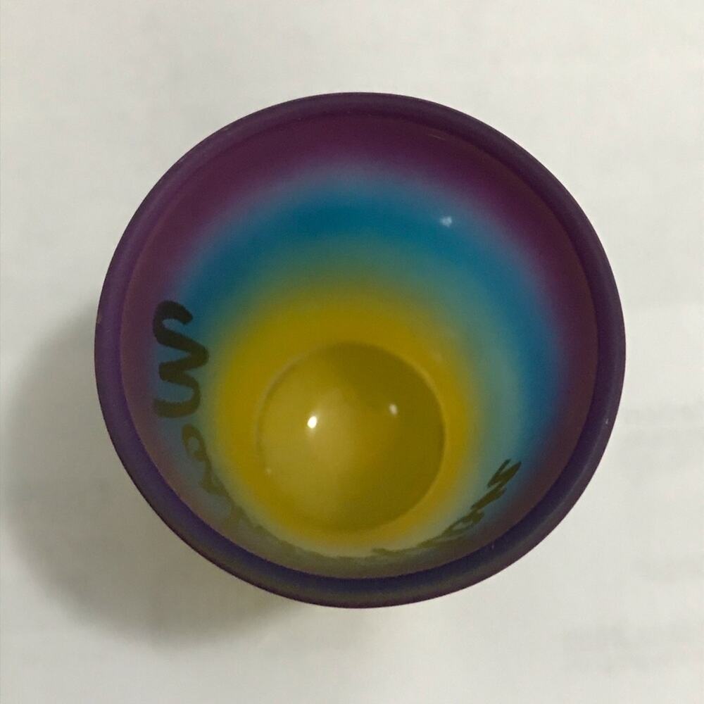 Washington Purple, Blue & Yellow Shot Glass - Picture 3 of 4